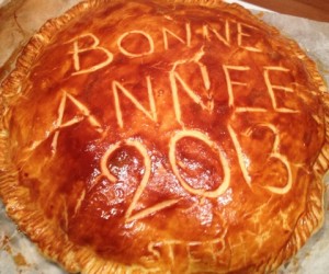 » Galette des rois crème patissière à l’amande-chocolat