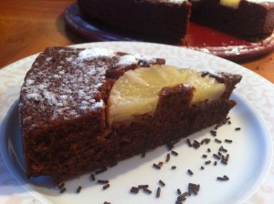 » Gâteau au chocolat à l’ananas