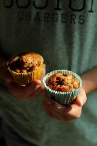 Muffins poire chocolat