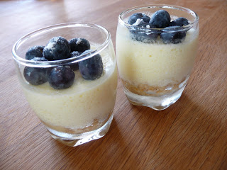 » Cheesecake citron-myrtille