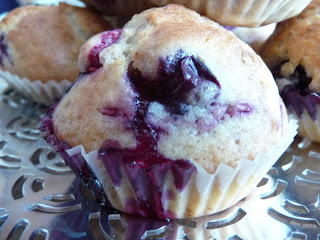 » Muffins Myrtilles-framboises