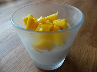 » Dessert lacté ricotta-mangue