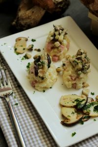 Risotto aux cèpes et huile de truffe