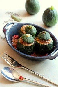 » Courgettes rondes farcies