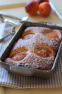 Gâteau aux abricots