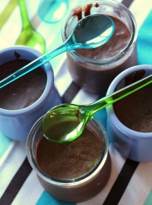 » Mousse au chocolat et caramel au beurre salé