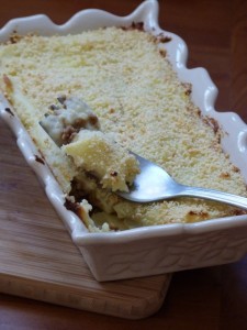 » Petit hachis parmentier aux restes de barbecue pour mini boys