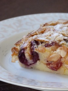 » Clafoutis cerises-amande