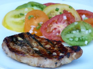 » Pavés de porc marinés au BBQ