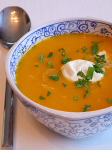 » Soupe courge butternut carotte poireau